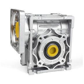 NMRV040 Worm Gear Gearbox Ratio 30:1,18mm Output Shaft,RV40 NMRV-040 Metal Gearheads Worm Gear Reducer for Nema34 Stepper Motor/Servo Motor