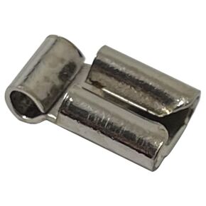 Sherco-Auto High Temperature Non-Insulated Female Flag Quick Connector 16-14 Gauge AWG .250 Stud Electrical Wire Terminal - USA Made - Pack of 100