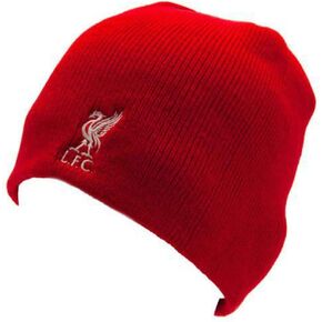 Liverpool Fc Crest Beanie Hat Red