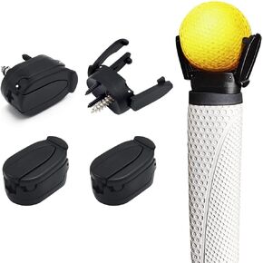 Golf Ball Picker Upper for Putter, 4-Pack, Efficient Golf Ball Retriever Grabber with Suction Cup for Putter Handle End, Essential Golf Accessory for Easy Pickup