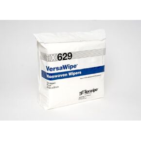 TX629 Versa Wipe Low-Particulate Cleanroom Wipes, 9" x 9", 300/Bag