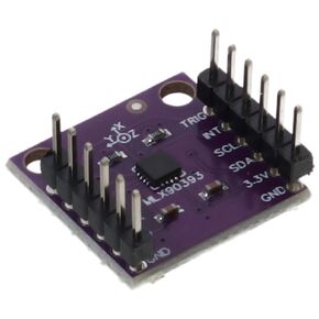 Hall Sensor MLX90393 Linear Displacement Detection Module 3D Position Hall Switch