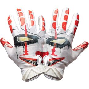 Battle Sports Wide Receiver Football Gloves - Adult and Youth Football Gloves