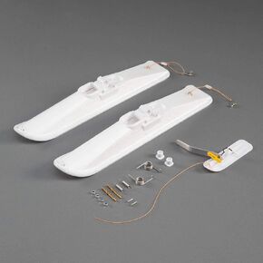 E-flite 10-15 Size Taildragger Ski Set 3mm Axle EFLA970 Wheels Gear Retracts & Accys