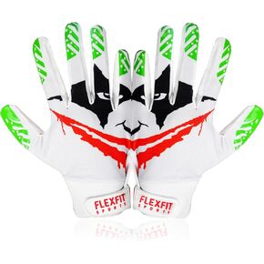 Joker Football Receiver Gloves Superior Tacky Grip for Adults & Youth Performance Enhancer with Ultra-Sticky Control Super Sticky Design