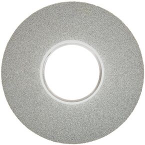 Scotch-Brite Light Deburring Wheel - 7S Fine Grit Silicon Carbide - Metal Deburring, Finishing and Polishing - Convolute Wheel - 12" x 2" x 5", Gray