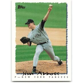 1995 Topps #60 Jim Abbott NM-MT New York Yankees Baseball