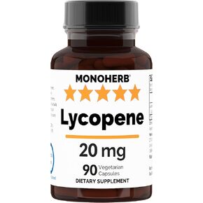 Lycopene 20 mg per Capsule - 90 Veg Capsules