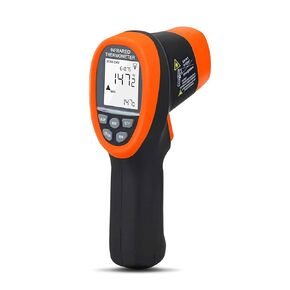 BTMETER BT-985CAPP Industrial Infrared Thermometer, 12:1 Distance Spot Ratio, Digital Non-Contact HVAC Laser Temperature Gun Test Temp -58℉~1472℉ for Kitchen Pizza Oven,NOT for Human