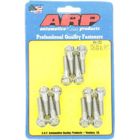 ARP (434-1202) Chevy SBC/GenIII LS 3/8in Flange SS 12pt Header Bolt Kit