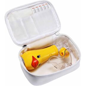 Carrying Case for Portable Nebulizer, Handheld Nebulizer Storage Bag Fit for Kids and Adults Handheld Nebulizer, Inhaler, Medication or Other Essentials(Case Only)