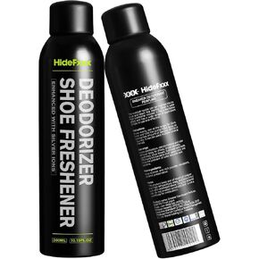 Shoe Deodorizer Spray for Smelly Shoes - Shoe Odor Spray for Boot, Sneaker Deodorizer - Stinky Shoes Odor Eliminator, Shoe Freshener Spray -10.15oz