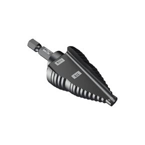 3/16 to 7/8 Inch HSS Step Drill Bit for Metal, Plastic, Wood, Aluminum, Heavy Duty Unibit with Multi Hole Sizes, 1/4 inch Shank, M2 High Speed Steel