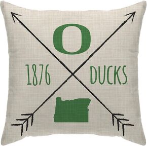Pegasus Sports Officially Licensed NCAA Cross Arrow Decorative Throw Pillow, 18" x 18"