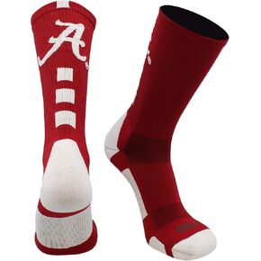 Alabama Crimson Tide Socks Baseline Crew