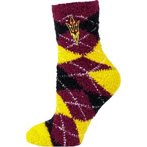Arizona State Sun Devils Officially Licensed NCAA Fuzzy Slipper Socks