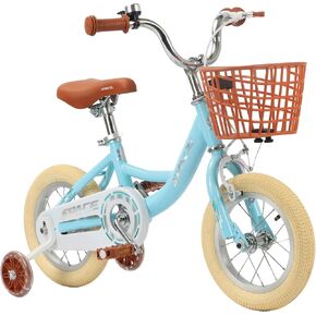 دراجة سبايس بيبي للأطفال للأولاد والبنات من عمر 2-7 سنوات، دراجة 12 14 16 بوصة مع عجلات تدريب وسلة، دراجات للأطفال من سن 3-6 in Kuwait