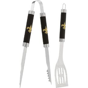 Northwest NFL New Orleans Saints 2-Piece BBQ Utensil Set, One Size, Team Colors