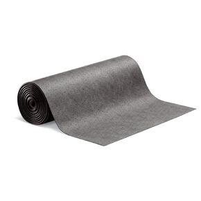 New Pig MAT270 Polypropylene/Polyester Medium-Weight Elephant Poly-Back Absorbent Mat Roll, 14.5 Gallon Absorbency, 100' Length x 31" Width, Gray
