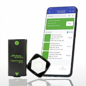 Colorimeter CM-82, Digital Paint Color Meter Instrument, Portable handheld Color Reader, Color Sensor, Identify Closest Matching Paint and Digital Color Values, Color Detection Sensor