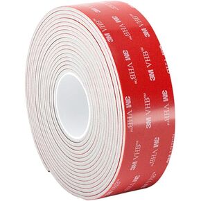 3M VHB Tape 5962 Permanent Bonding Tape Roll – 3 in. x 15 ft. Conformable Black Foam with Acrylic Adhesive. in Kuwait