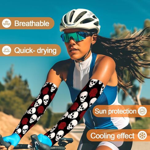 Cooling Arm Cover For Men & Women - Uv Sun Protection Arm Sleeves For Driving Golfing Fishing Cycling Hiking in Saudi Arabia