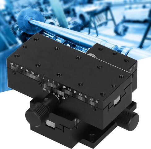 XY محور تتوافق التشذيب اليدوي ، 40x90 مللي متر دليل التشذيب والعتاد انزلاق المرحلة مرحلة الترجمة الخطية in Kuwait