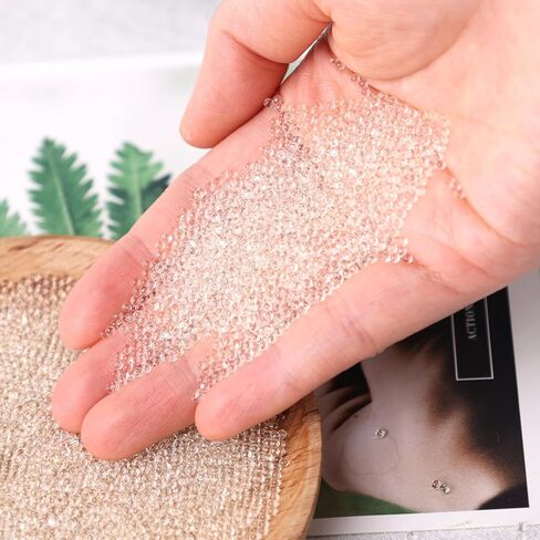 DomeStar 30,000 قطعة من خرز الماء للمزهريات، خرز مائي شفاف مزهرية حشو جل خرز جيلي خرز بوليمر لشمعة اللؤلؤ العائمة قطعة مركزية لحفلات الزفاف in Kuwait