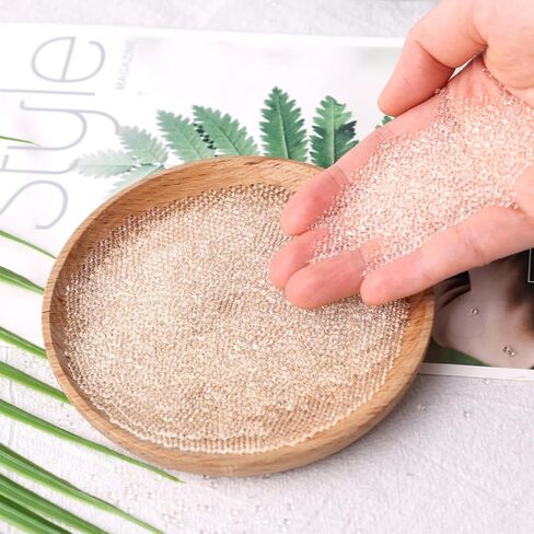 DomeStar 30,000 قطعة من خرز الماء للمزهريات، خرز مائي شفاف مزهرية حشو جل خرز جيلي خرز بوليمر لشمعة اللؤلؤ العائمة قطعة مركزية لحفلات الزفاف in Kuwait