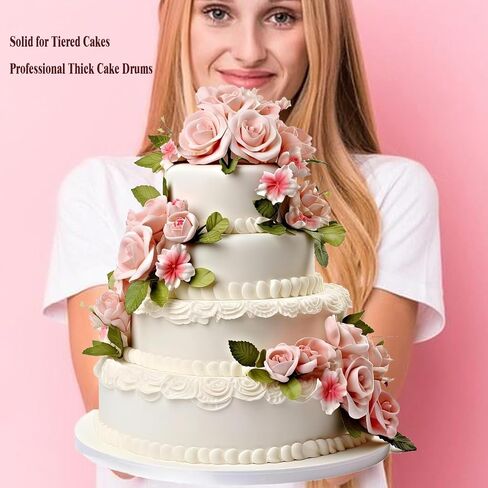 12 PCS Cake Drums 12 Inch, Cake Drums 12 inch Round, 12 Inch Cake Drums, Cake Boards 12 Inch Round, Cake Drums 12 Inch Round White, Cake Drums 12 Inches, 1/2" Thick Cake Drums, Sturdy Cake Base in Saudi Arabia