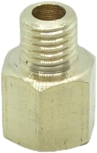 1 Piece M14 x 1.5 Male Metric to M16 x 1.5 Female Metric Gauge Sensor Adapter Brass in Kuwait