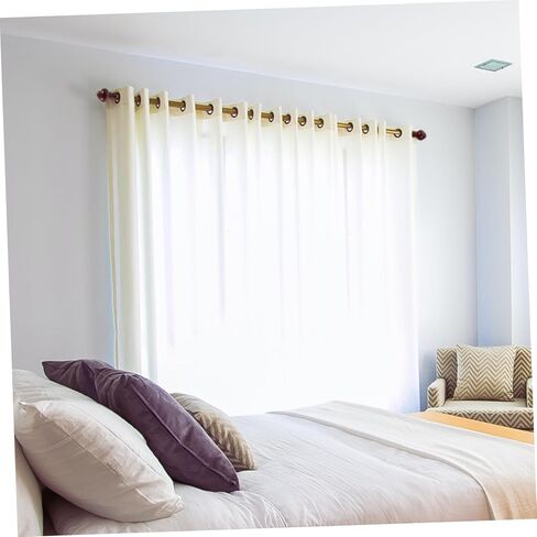 4pcs Curtain Rod Decorative Ends Finials for Curtain Rod Curtains Black Curtain Ashtray Curtain Rod Ends Decorative Cap Curtain Rod End Caps Window Decorative Hat Plastic in Saudi Arabia