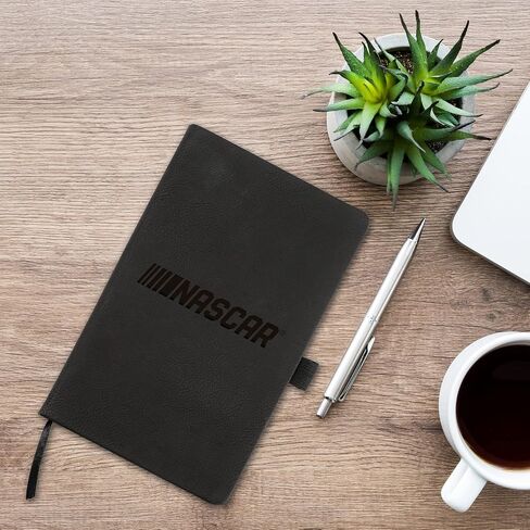 Rico Industries NASCAR Logo Black Jounral/Notepad 8.25" x 5.25"- Office Accessory in Saudi Arabia