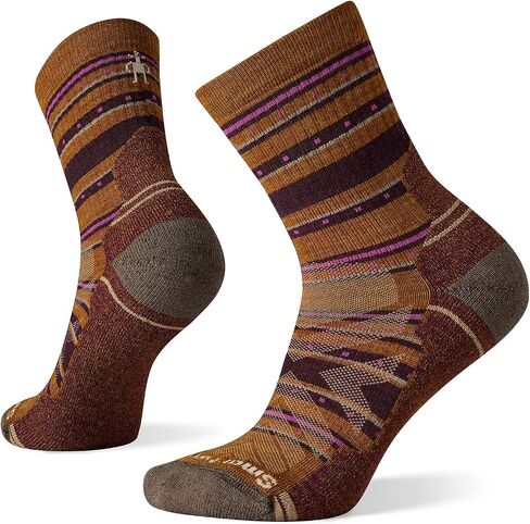 Smartwool Women's Hike Light Cushion Stitch Stripe Mid Crew in Saudi Arabia