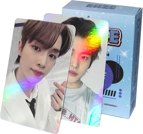 بطاقات صور KPOP RIIZE 55 قطعة من بطاقات RIIZE ليزر لومو هدية لمحبي بطاقات تأثير RIIZE Merch KPOP Holo بطاقات صور ألبوم KPOP in Saudi Arabia