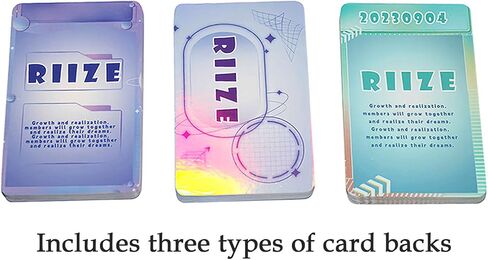 بطاقات صور KPOP RIIZE 55 قطعة من بطاقات RIIZE ليزر لومو هدية لمحبي بطاقات تأثير RIIZE Merch KPOP Holo بطاقات صور ألبوم KPOP in Saudi Arabia