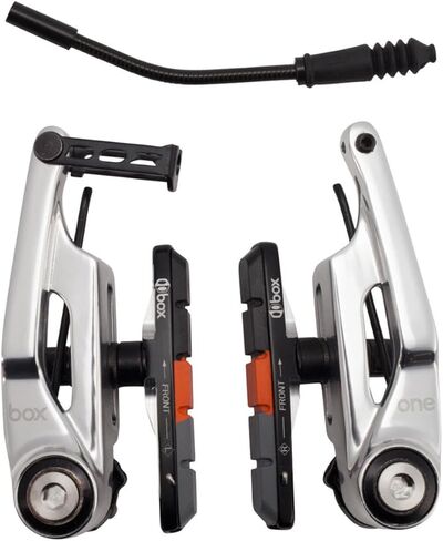 صندوق واحد بمكابح BMX على شكل حرف V كبيرة الحجم مقاس 85 أو 108 ملم مع محاور محمل محكمة الغلق، وكابل مرن، وأذرع مطروقة على البارد، ومسمار شد مفتاح ألين مقاس 2 ملم in Kuwait