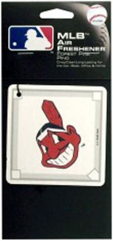 MLB & NFL Car Pine Air Freshener (3 Pack) (Indians Diamond) in Saudi Arabia