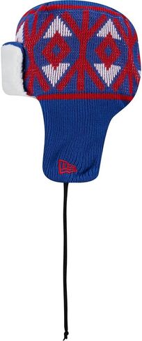 New Era Chicago Cubs Trapper Knit Cuff Beanie Hat Blue in Saudi Arabia