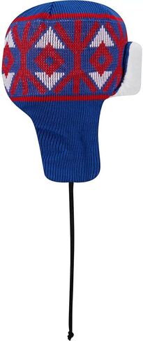 New Era Chicago Cubs Trapper Knit Cuff Beanie Hat Blue in Saudi Arabia
