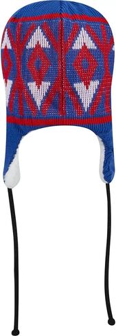 New Era Chicago Cubs Trapper Knit Cuff Beanie Hat Blue in Saudi Arabia