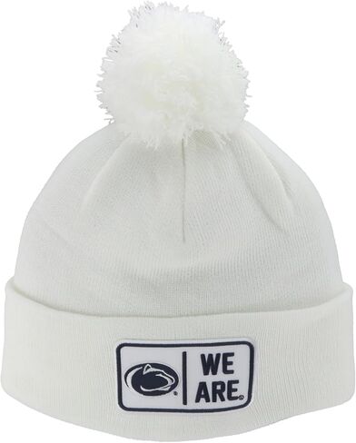 ZHATS NCAA مرخصة رسميًا من Pom Beanie Patch باللون الأبيض in Saudi Arabia