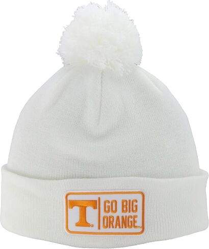 ZHATS NCAA مرخصة رسميًا من Pom Beanie Patch باللون الأبيض in Saudi Arabia