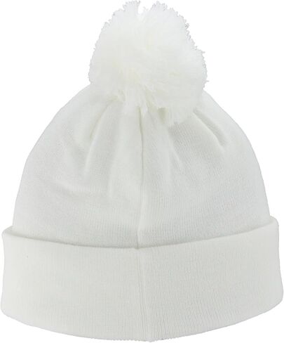 ZHATS NCAA مرخصة رسميًا من Pom Beanie Patch باللون الأبيض in Saudi Arabia