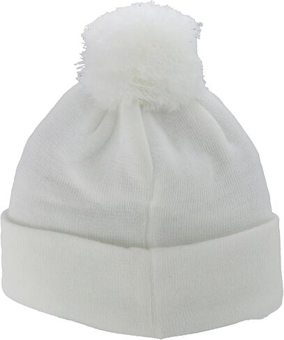 ZHATS NCAA مرخصة رسميًا من Pom Beanie Patch باللون الأبيض in Saudi Arabia