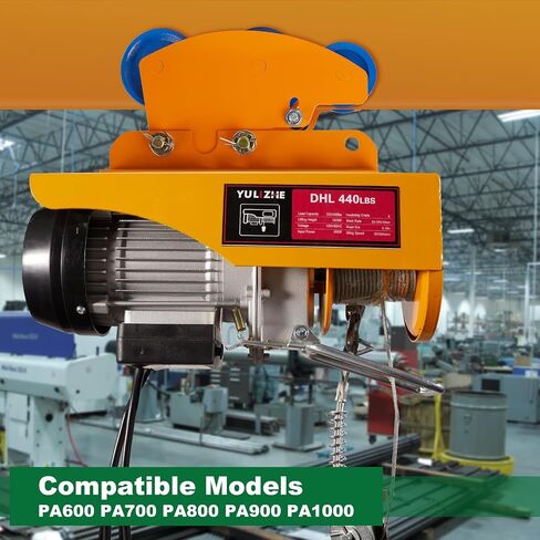 Heavy Duty I-Beam Trolley for Electric Hoist, 1 Ton Capacity with Dual Track Rollers, Adjustable Flange for I-Beams, Push Geared Overhead Heavy Duty Wheels Wide Flange in Saudi Arabia