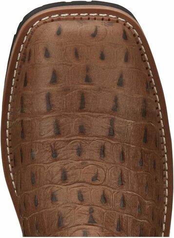 Justin Men's Derrickman Croc Print Western Work Boot Composite Toe - Wk4833 in Saudi Arabia