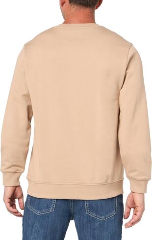 HUGO Men's Regular Fit Square Logo Jersey Sweatshirt in Saudi Arabia