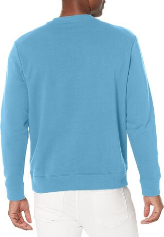 HUGO Men's Regular Fit Square Logo Jersey Sweatshirt in Saudi Arabia