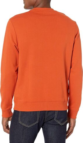 HUGO Men's Regular Fit Square Logo Jersey Sweatshirt in Saudi Arabia